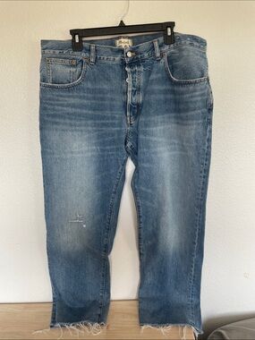 Madewell The Dean Easy Straight Jeans